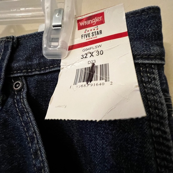 Wrangler 32x30 Fleece Lined Carpenter Jeans - Picture 2 of 6